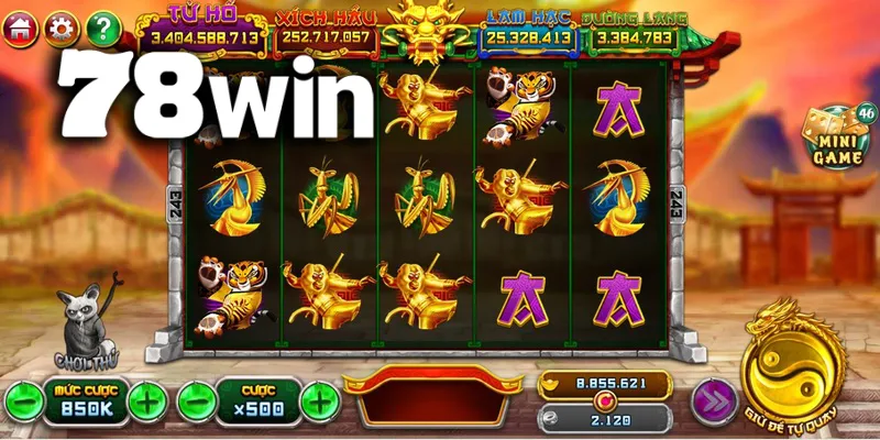 Sảnh nổ hũ tại nhà cái 78WIN của chúng tôi liên tục cập nhật các tựa slotgame mới nhất trên thị trường